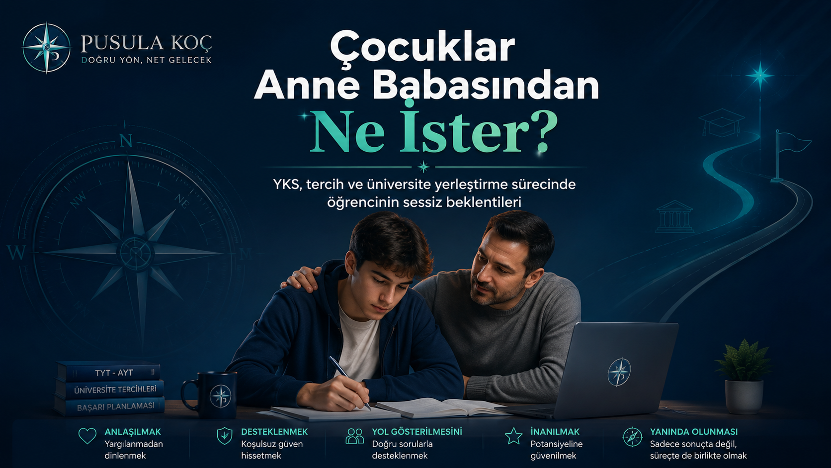 Çocuklar Anne Babasından Ne İster? YKS, Tercih ve Üniversite Yerleştirme Sürecinde Öğrencinin Sessiz Beklentileri